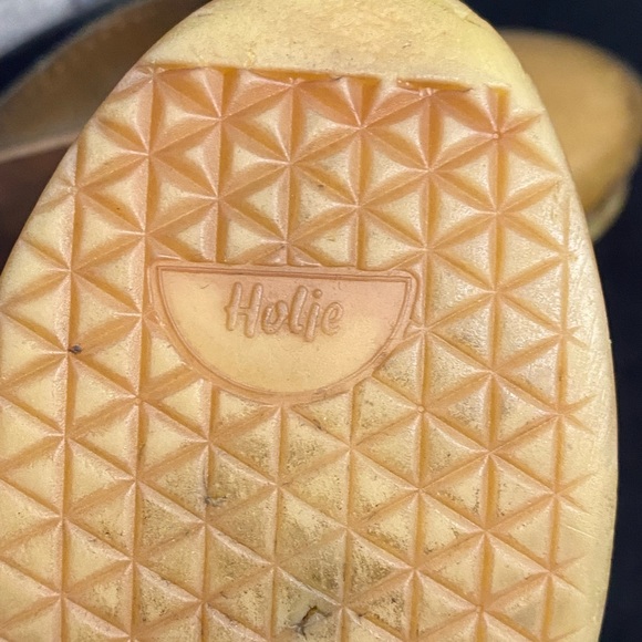 Vintage Olaf Daughter Holie wood/leather clogs - Picture 8 of 8